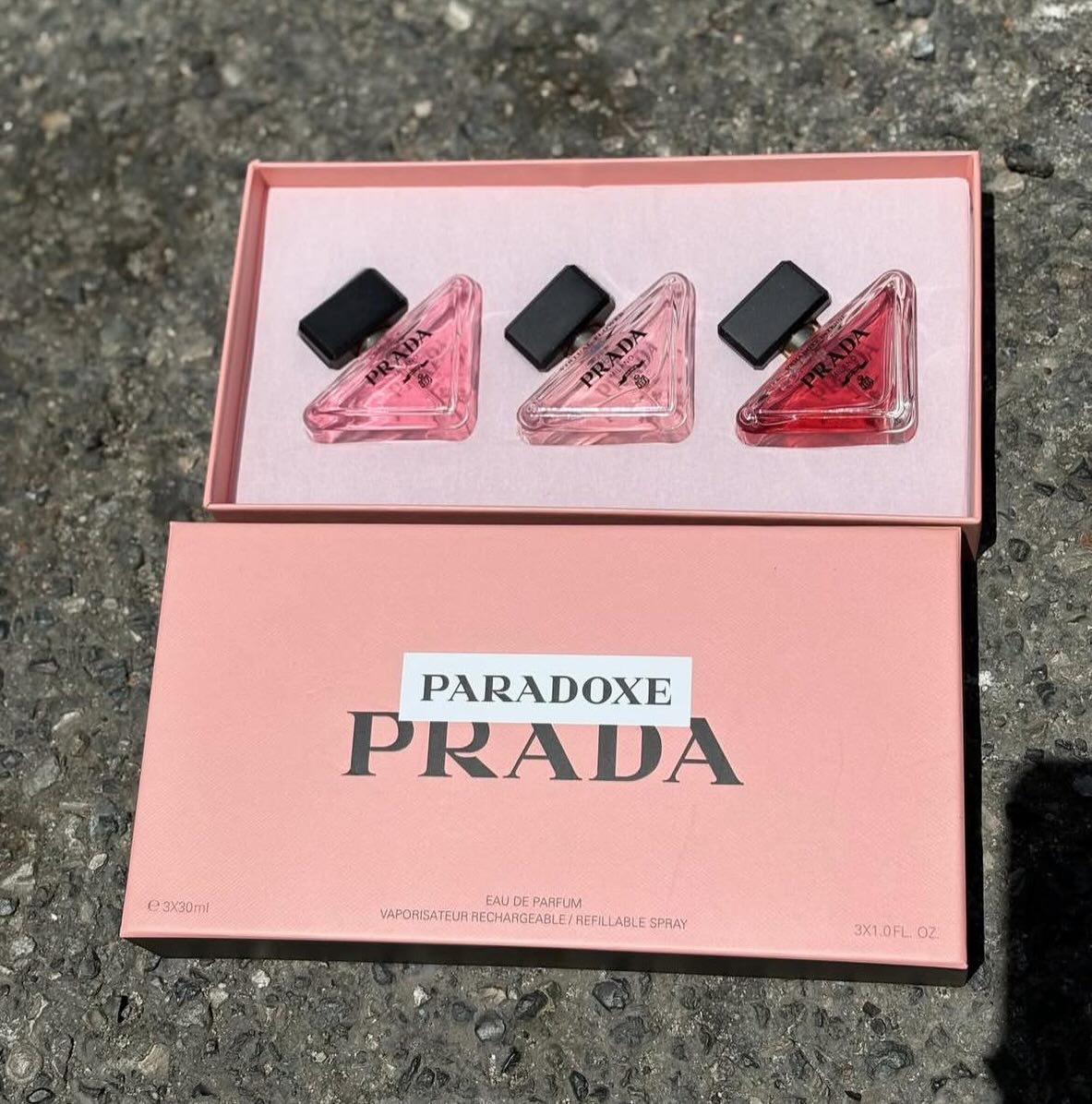 Set Trío Prada Paradoxe Deluxe