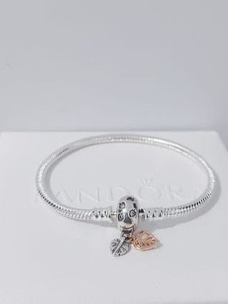 Brazalete Moments Plata Fina